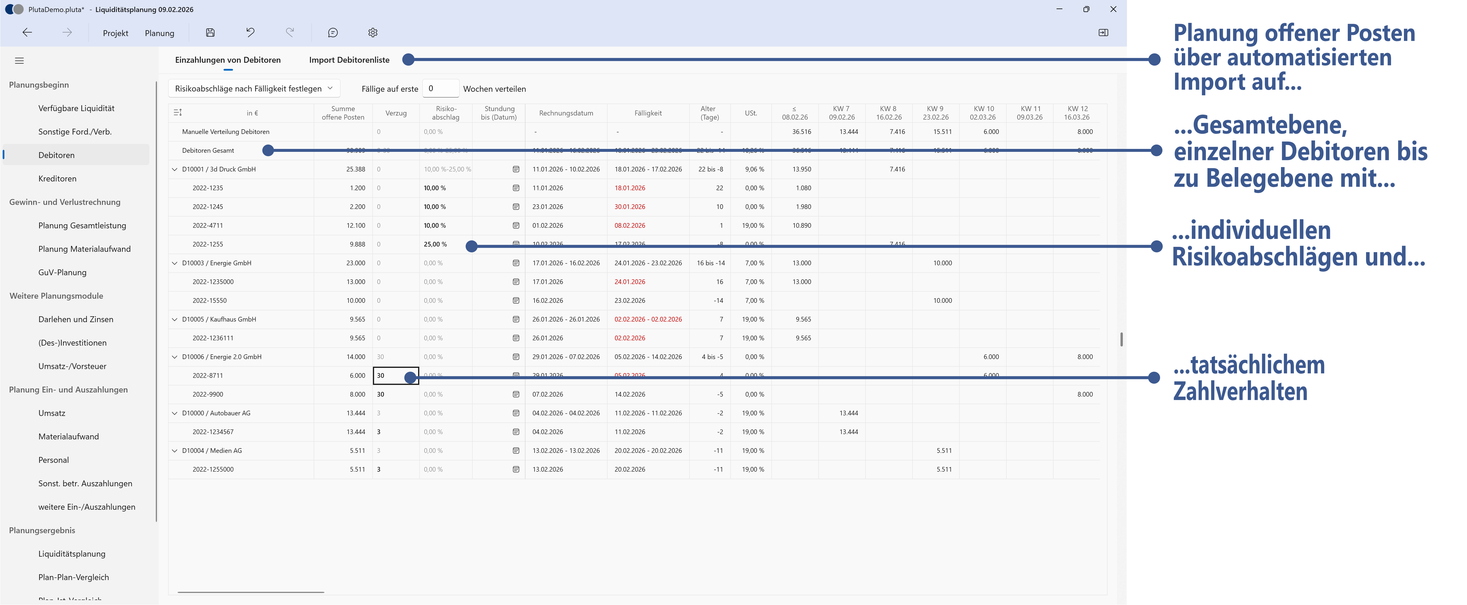 Screenshot 2: PLUTA LiquiTool
