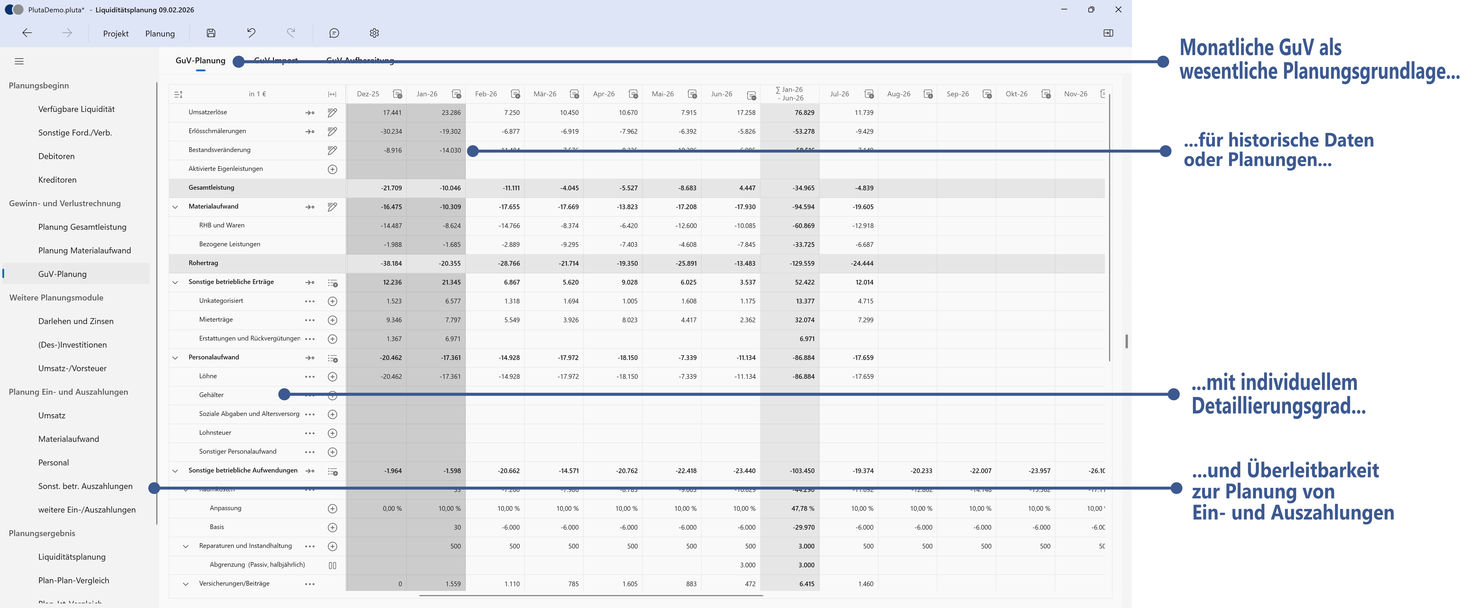 Screenshot 5: PLUTA LiquiTool